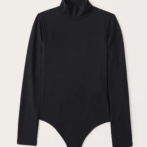 Abercrombie Long-Sleeve Seamless Mockneck Bodysuit